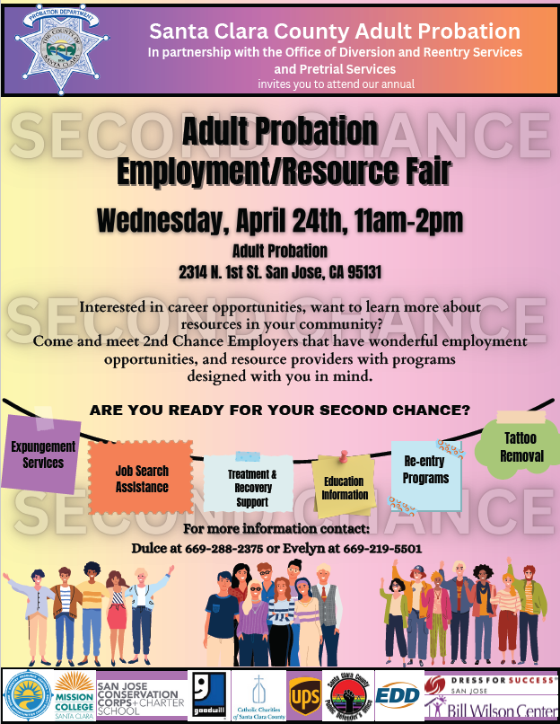 Adult Probation Employment Resource Fair 4-24-2024